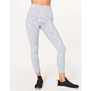 Lululemon Wunder Under Grey 7/8 Tight Leggings - Size: 12